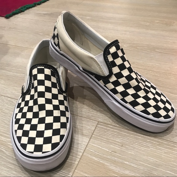 classic vans checkerboard